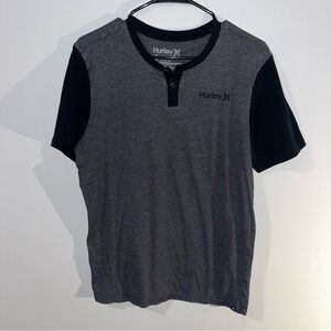 Hurley Size MD SS Henley Tee